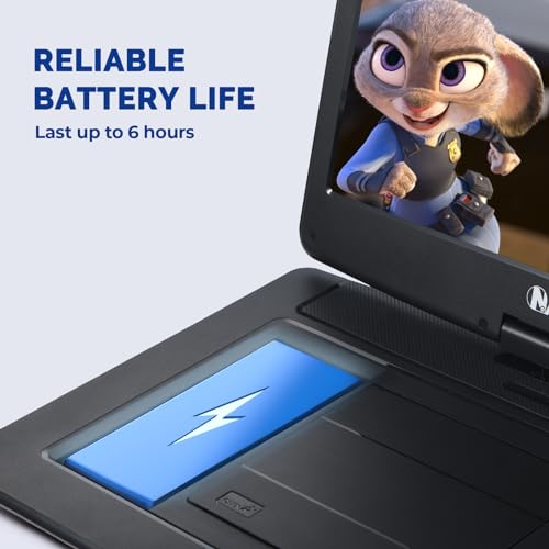 18" Portable DVD Player with HDMI Input