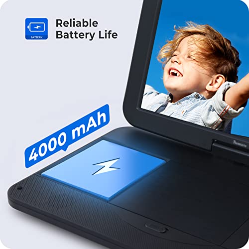 Portable Blu Ray DVD Player with 15.4" HD Screen