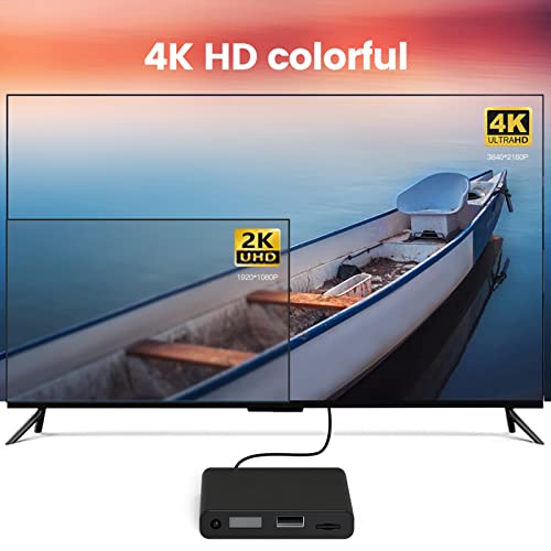 4K Ultra-HD Digital Media Player with USB & MicroSD