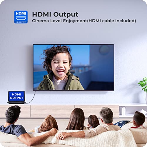 Portable Blu Ray DVD Player with 15.4" HD Screen