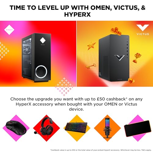HP Omen 25L Gaming Desktop PC Ryzen 7