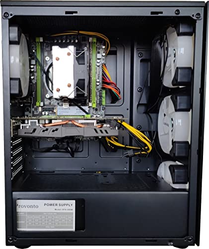 Provonto 12 Core Gaming PC Bundle + 27" Monitor