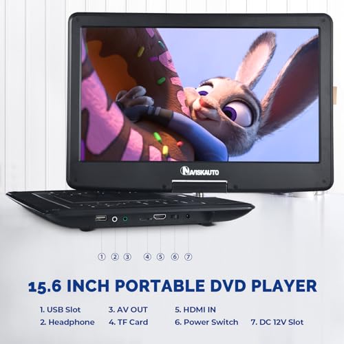 18" Portable DVD Player with HDMI Input