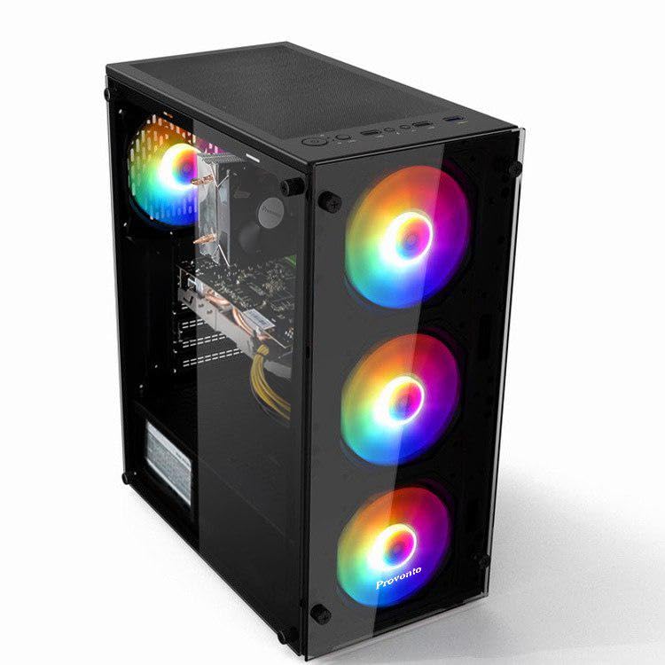 Provonto 12 Core Gaming PC Bundle + 27" Monitor