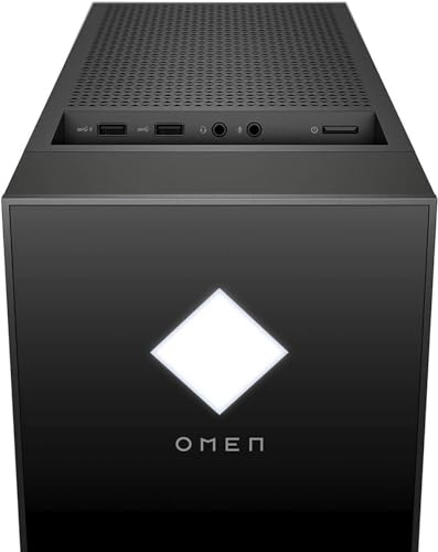 HP Omen 25L Gaming Desktop PC | Ryzen 5 5600G | 16GB RAM | 256GB SSD