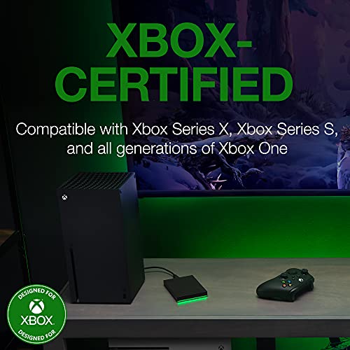 Seagate Game Drive for Xbox, 2TB, USB 3.2