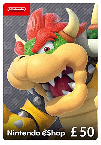 Nintendo eShop Card: 50 GBP Download Code Switch