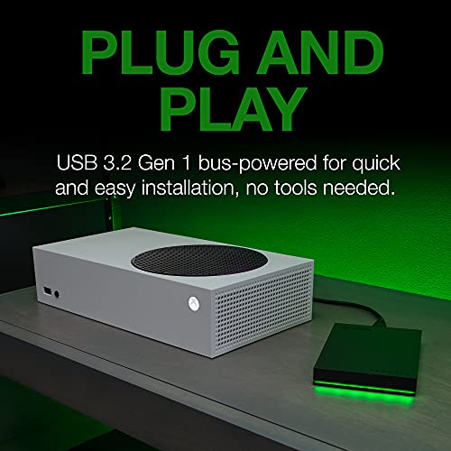 Seagate Game Drive for Xbox, 2TB, USB 3.2