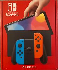 Nintendo Switch OLED - Neob Blue/Neon Red Edition