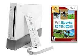 Nintendo Wii Console with Wii Sports Game