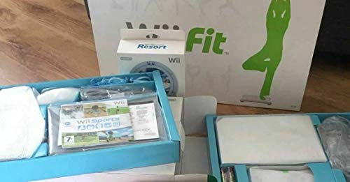 Nintendo Wii Console with Wii Sports + Wii Fit