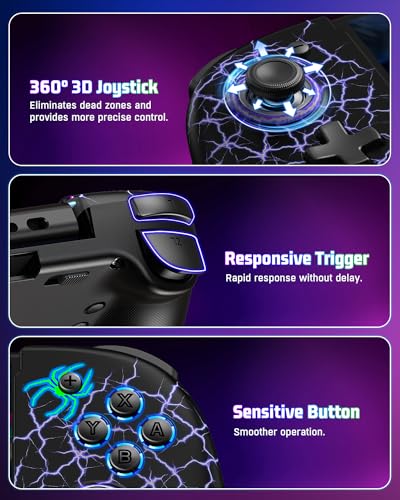 Wireless Switch Pro Controller for Nintendo Switch - Ergonomic Joycon