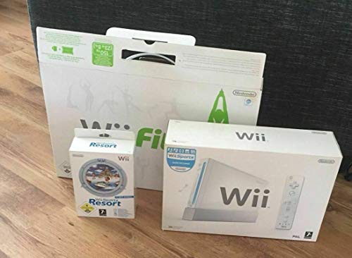 Nintendo Wii Console with Wii Sports + Wii Fit