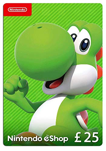 Nintendo eShop Card | 25 GBP Voucher | UK