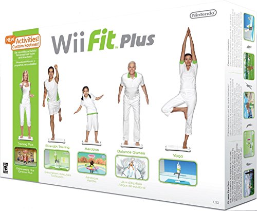 Renewed Wii Fit Plus with Balance Board for Gadgets