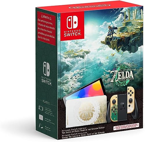 Limited Edition Zelda Tears of the Kingdom Nintendo Switch