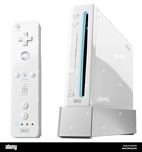 White Wii Console with Wii Party Game Included