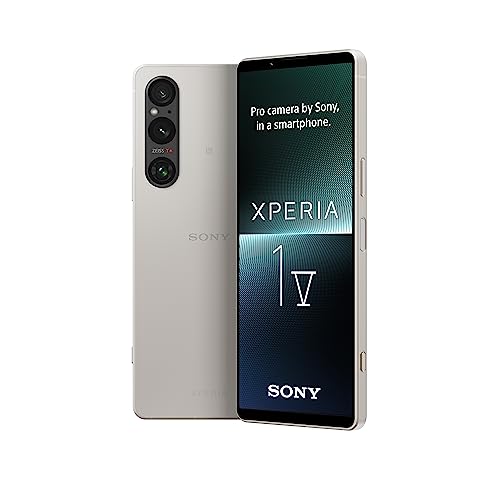 Sony Xperia 1 V Platinum Silver - 6.5" 4K OLED
