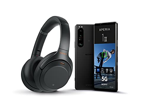 Sony Xperia 1 III Black with Free Noise Cancelling Headphones