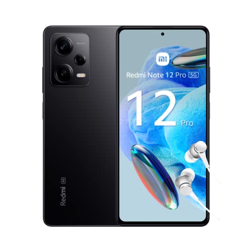 Xiaomi Redmi Note 12 Pro 5G Smartphone, 6+128GB, Black
