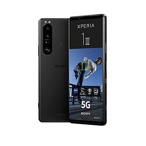 Sony Xperia 1 III Black with Free Noise Cancelling Headphones