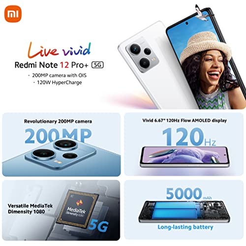 Xiaomi Redmi Note 12 Pro+ 5G Smartphone 8+256GB