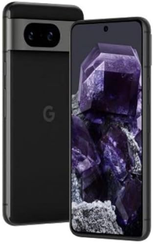 Google Pixel 8 - Unlocked Android smartphone, Obsidian 256GB