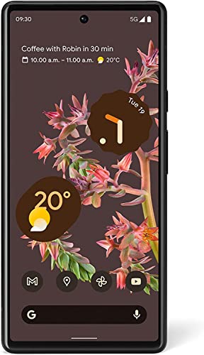 Google Pixel 6 5G - 128GB, 8GB RAM, Black