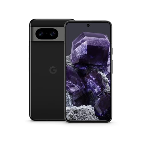 Google Pixel 8 - Unlocked Android smartphone, Obsidian 256GB