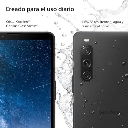 Sony Xperia 10 V Black - Wide OLED Triple Lens