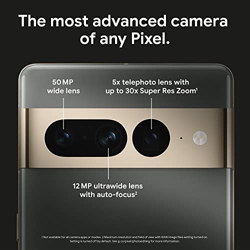 Google Pixel 7 Pro: 5G Smartphone with Telephoto Lens