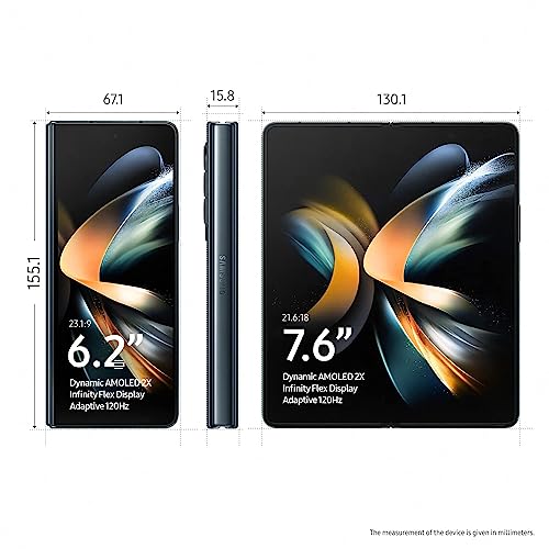 Samsung Galaxy Z Fold4 5G Smartphone - 512GB (Greygreen)