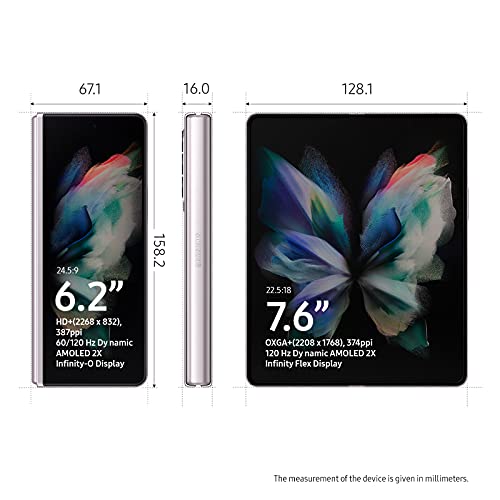 Samsung Galaxy Z Fold3 5G Mobile Phone 512GB