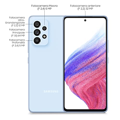 Samsung Galaxy A53 5G Smartphone, 6.5" Super AMOLED