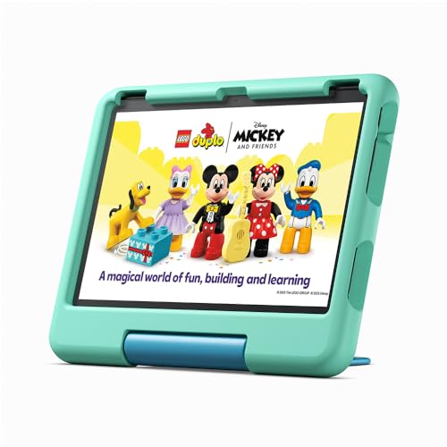 Amazon Fire HD 10 Kids Tablet | Ages 3-7, Green