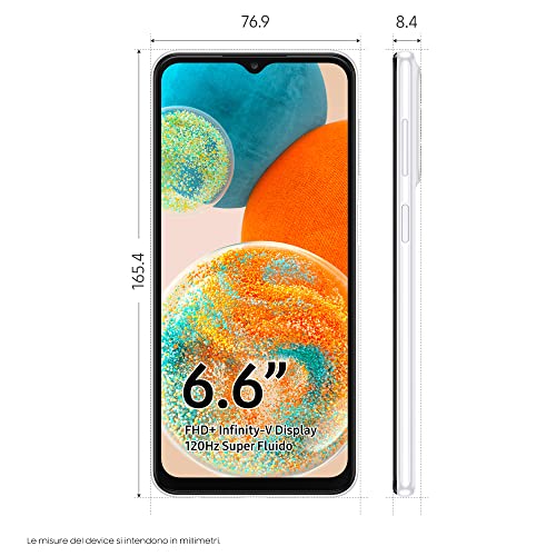 Samsung A23 5G, Awesome White, 4-GB/128-GB