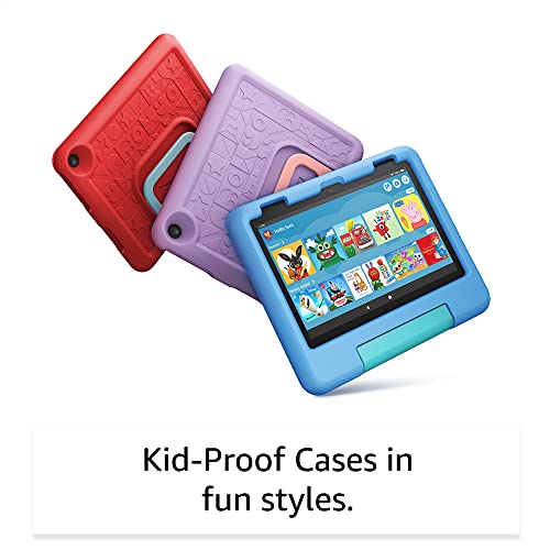 Fire HD 8 Kids Tablet | 8" HD Display, 3-7 Years, 32GB, Purple