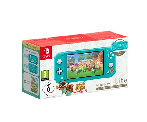 Animal Crossing Nintendo Switch Lite with Timmy & Tommy