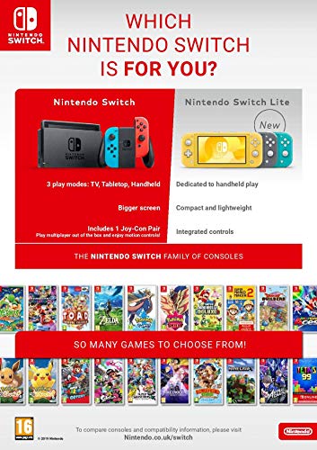 Nintendo Switch Lite - Grey Refurbished
