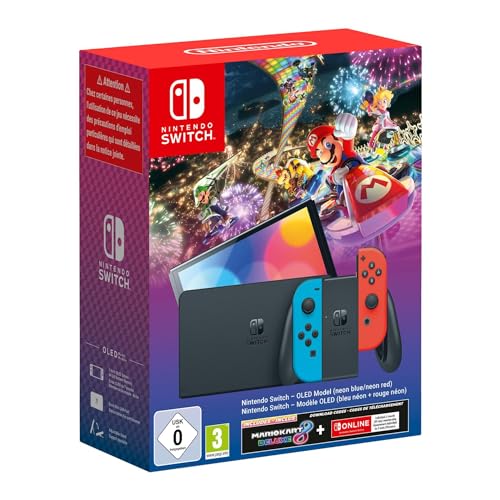 Nintendo Switch OLED with Mario Kart 8 Deluxe