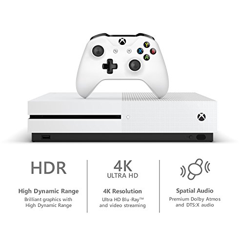 Xbox One S 500GB Gaming Console