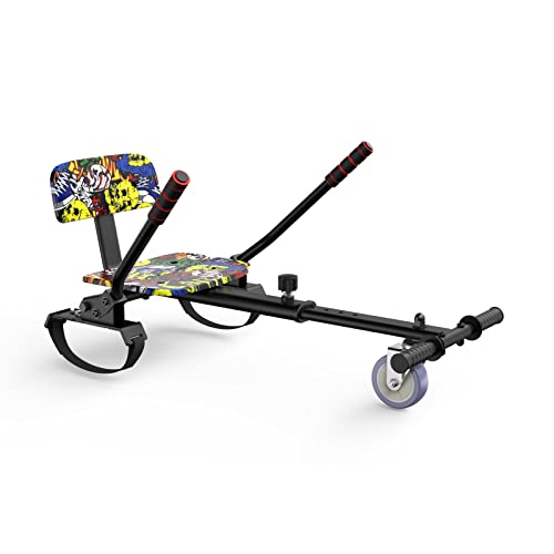 Hoverkart Attachment for Adjustable Hoverboards (Hoverboard Not Included)