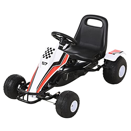 Kids Pedal Go Kart Racing-Style Car