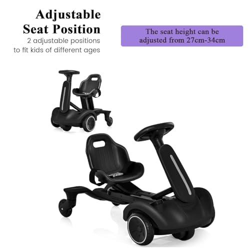 Kids Ride on Drift Car with Adjustable Seat