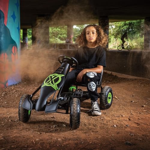 Xootz Viper Racing Go Kart, Kids Fun Ride