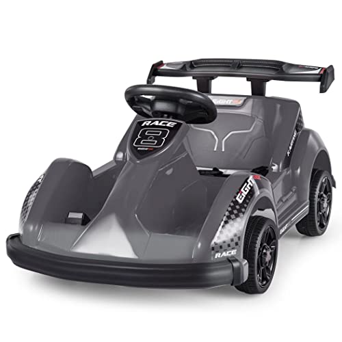 COSTWAY 6V Electric Go Kart, Remote Controlled Ride