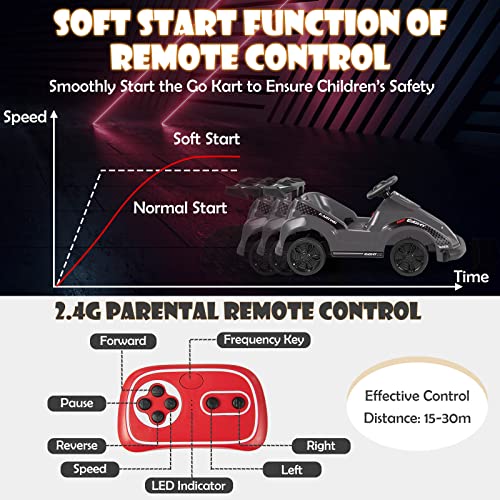 Kids Electric Go Kart with Remote Control
