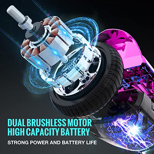 6.5'' Hoverboards with Kart Bundle and Bluetooth Speaker