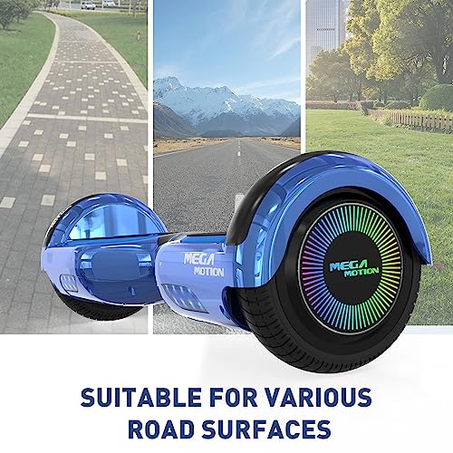 Bluetooth Mega Motion Hoverboards for Kids with LED Lights