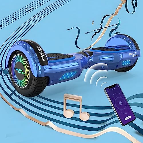 Bluetooth Mega Motion Hoverboards for Kids with LED Lights